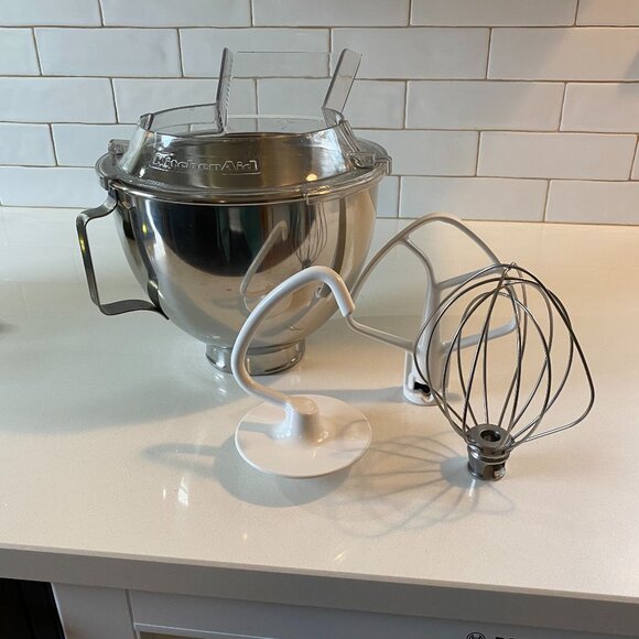 KitchenAid K45 Stainless Steel Mixing Bowl With 4 Attachments - Picture 1 of 5